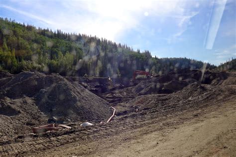 An Active Placer Mining Site