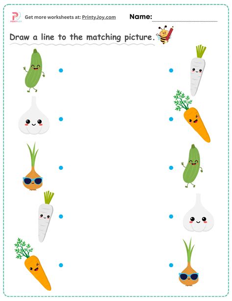 Free Printable Matching Worksheets