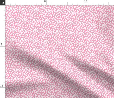 Valentines Fabric Valentines Hearts Fabric Valentines Day Love Pink