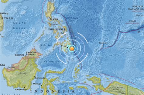 Asia Massive 62 Magnitude Earthquake Rocks Philippines In Ring Of