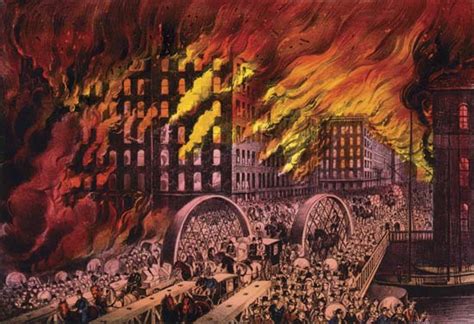 Great Fire of 1871 - CHICAGO BURNS