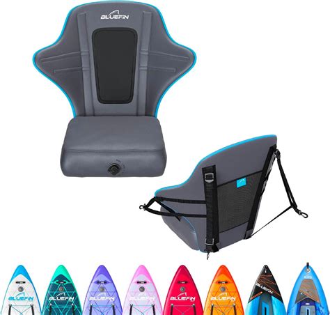 Bluefin Premium Sup And Kayak Seat With Comfortable Inflatable Seat Pad