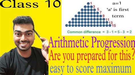 Arithmetic Progression Class 10 Arithmetic Sequence Arithmetic Mean Mcq Ex 5 2 Part 2