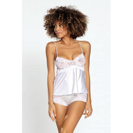 L Ensemble Sexy Aga DKaren Lingerie Sexy Couleur Blanc Taille Bas 38