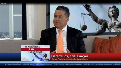 Gerard Fox On American Law Television Youtube