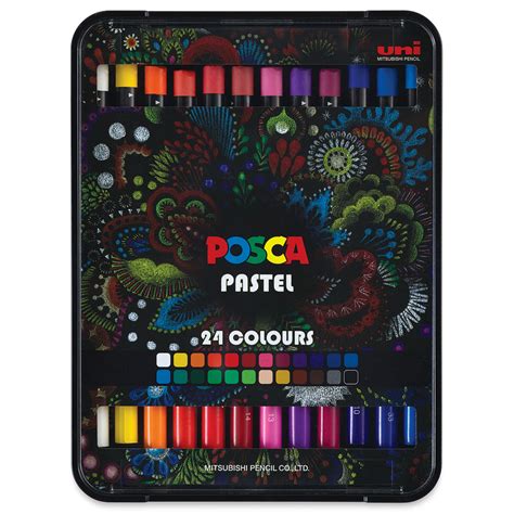 Posca Wax Pastels Blick Art Materials