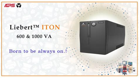 Vertiv Liebert Iton CX 600 VA 1000 VA Line Interactive UPS APS