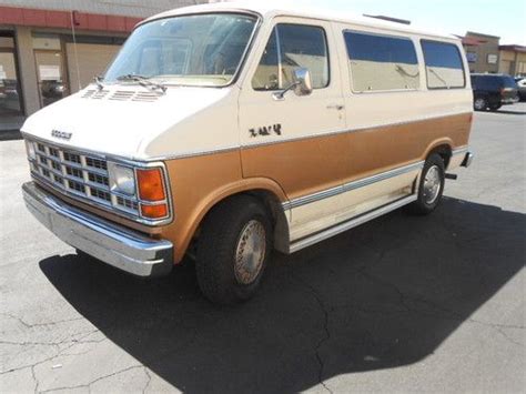 Purchase Used 1987 Dodge Ram Van Power Wagon No Reserve In