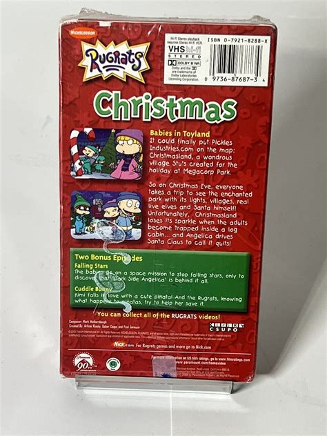 New/Sealed Rugrats Christmas VHS 2002 | Grelly USA