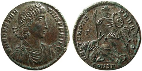 VAuctions ROMAN EMPIRE Constantius II 337 361 AD Æ FollisROMAN