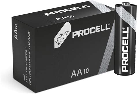 Duracell Industrial AA | Box of 10 Batteries: Amazon.co.uk: Electronics ...