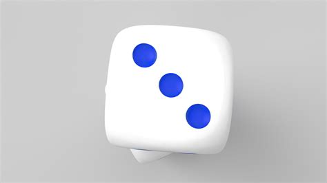 Dice cube 3D - TurboSquid 1432921