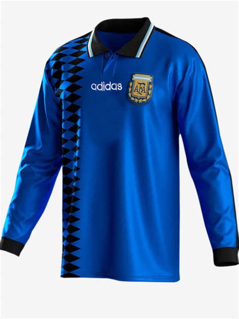 argentina   retro kit long sleeves buy  india