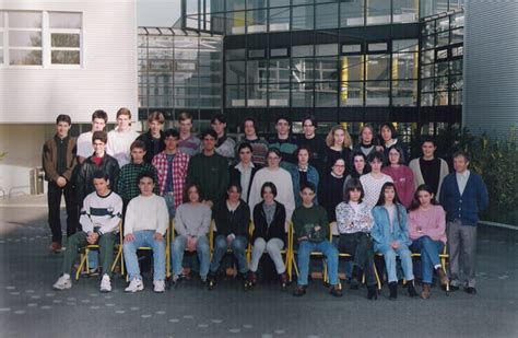 Photo de classe Seconde D de 1995 Lycée De La Communication Alain