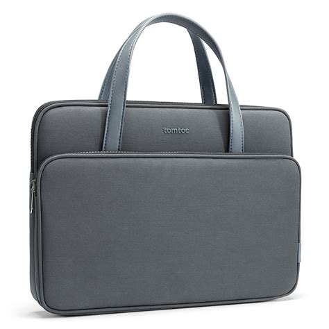 Ripley TOMTOC BOLSO PREMIUM H21 PARA 14 MACBOOK PRO GRIS