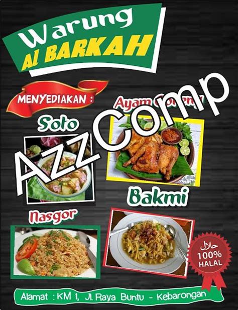 Contoh Desain Daftar Menu Makanan Cdr Artofit