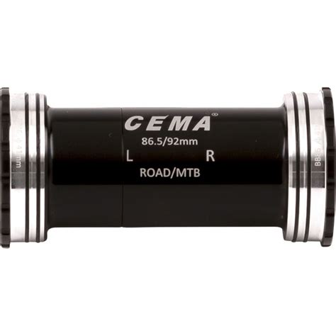 Suport Rowerowy CEMA BB86 BB92 Interlock Ceramiczny Shimano Czarny