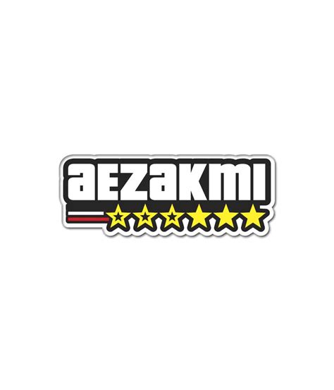 Aezakmi GTA - Carsticker.pl - Odlotowe naklejki na auto.