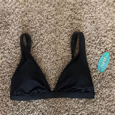 Mynah Swim Nwt Black Bikini Top Poshmark