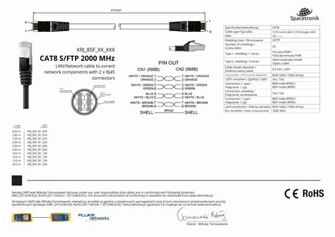 Kabel Rj Cat S Ftp Awg Cu Lszh Czarny M Swiatkabli Pl