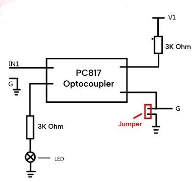 PC817 3 6V 30V Optocoupler Isolation Board Voltage Converter Module 2