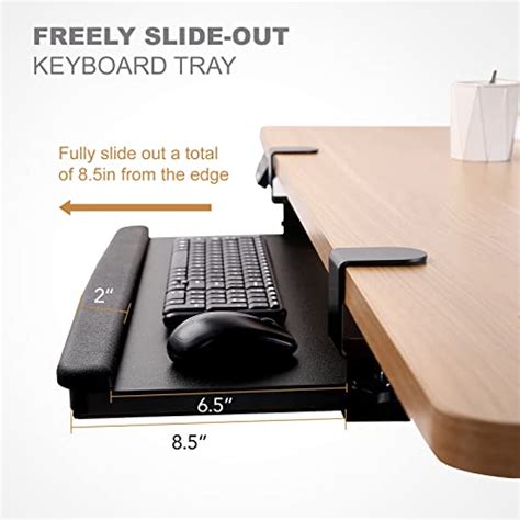 Snapklik FlexiSpot Large Keyboard Tray Under Desk Ergonomic 25