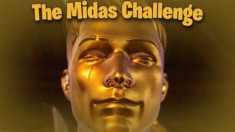 The Fortnite Midas Challenge YouTube