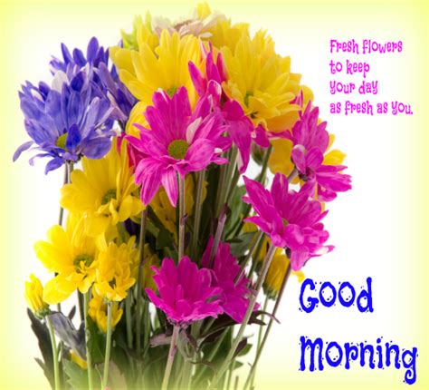 Fresh Flowers For This Morning. Free Good Morning eCards, Greeting ...