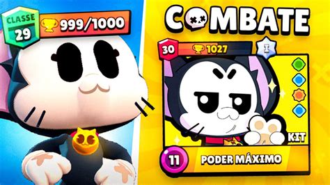 1000 TROFÉUS no COMBATE o KIT no BRAWL STARS YouTube