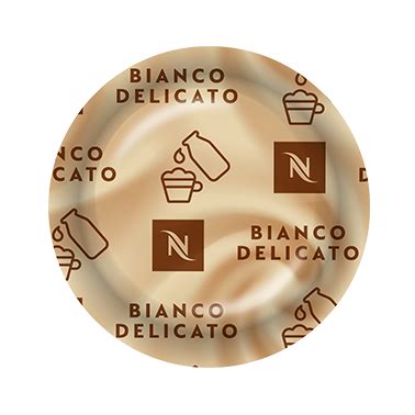 Bianco Delicato 50 Coffee Capsule Box Nespresso Professional MY