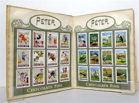 Album timbres Chocolats Peter Cailler s Kohler Nestlé s by NPCK