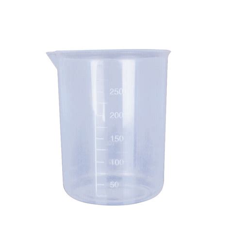 50 1000ml Clear Plastic Graduated Measuring Cup Jug Beaker Kitchen Lab