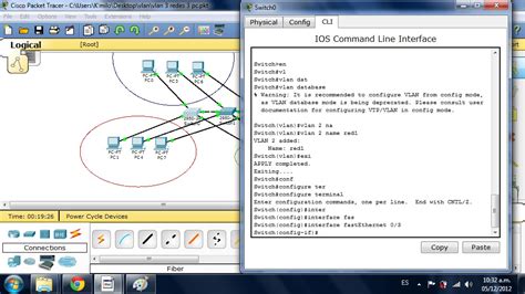 Configuración de una VLAN Comunicación y redes