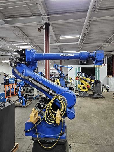 Used Yaskawa Motoman Mh Industrial Robot With Dx Controller