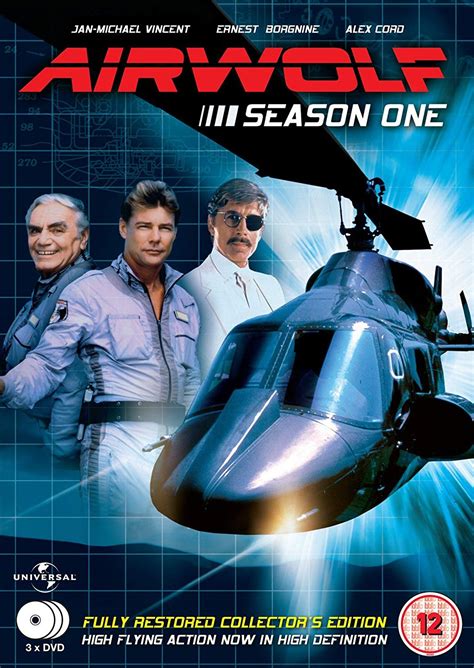 Airwolf Complete Season 1 3 Disc Box Set Dvd Amazonde Jan