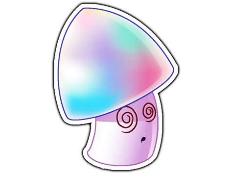 Hypno Shroom Sticker Water Proof Weather Proof Vinyl Sticker Decal Ts For Him Ts For