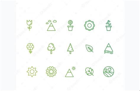 18+ FREE Nature Icons Vector Download - Graphic Cloud