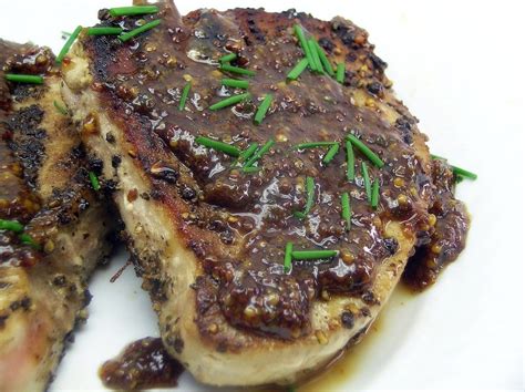 Tuna Steaks With Dijon Honey Mustard Sauce Dishin And Dishes Recipe Sauce For Tuna Steak