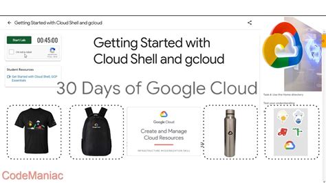 Getting Started With Cloud Shell And Gcloud GSP001 30 Days Of