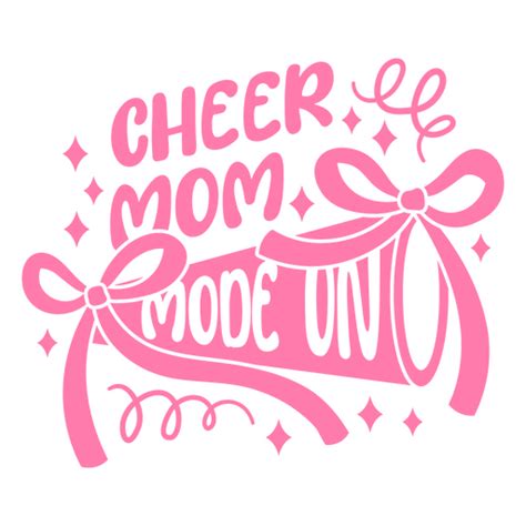 Cheer Mom Mode On Cut Out Design Png And Svg Design For T Shirts