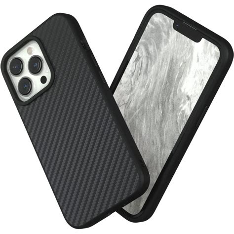 COQUE SOLIDSUIT FIBRE DE CARBONE VERITABLE POUR APPLE IPHONE 13 PRO 6