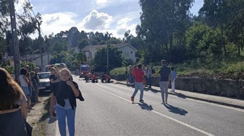 Despiste de mota em Guimarães faz um morto e um ferido grave