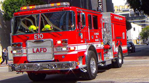 Lafd Engine Responding Youtube