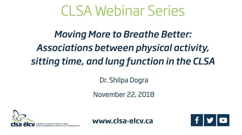 Associations Between Physical Activity Sitting Time And Lung Function