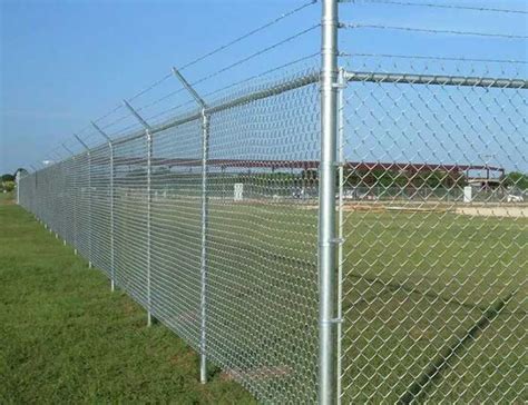 Galvanized Chain Link Fence Cyclone Fence And Gate Supplier