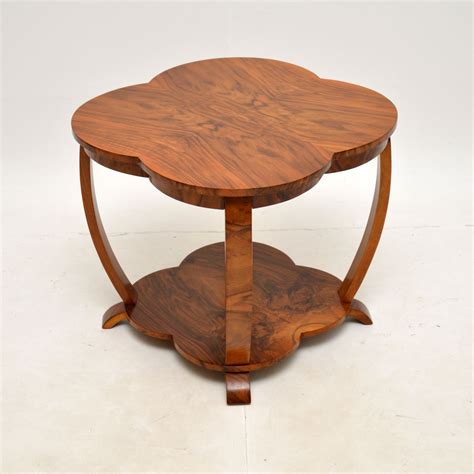 Art Deco Walnut Occasional Coffee Table Marylebone Antiques