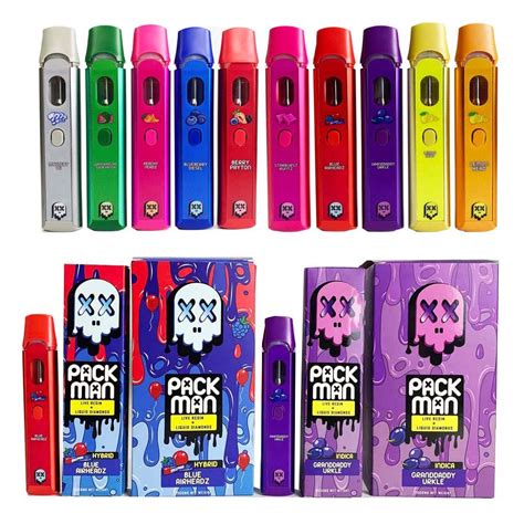 Empty Disposable Vape Pen Packman E Cigarettes Gram Rechargeable Vapes