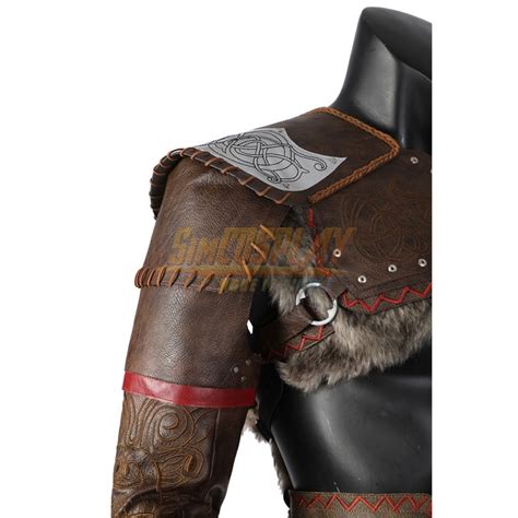 God Of War Ragnarok Kratos Cosplay Costume Top Level