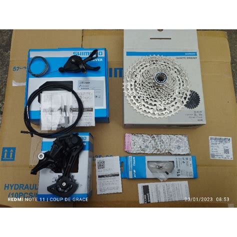 DEORE M5100/M6100 UPKIT 11/12 SPEED WITH BOX | Shopee Philippines