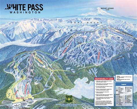 White Pass Trail Map | SkiCentral.com